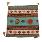 Okrasna blazina turkizna 45 x 45 cm – Turkizni nomad