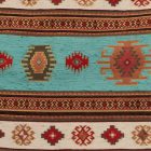 Okrasna blazina turkizna 45 x 45 cm – Turkizni nomad