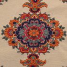 Okrasna blazina krem 45 x 45 cm – Mandala sončnice