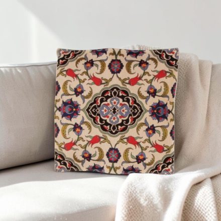 Okrasna blazina krem 45 x 45 cm – Safirni tulipan