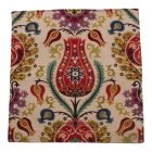 Okrasna blazina krem 45 x 45 cm – Orientalsko granatno jabolko