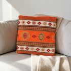 Okrasna blazina oranžna 45 x 45 cm – Oranžni nomad