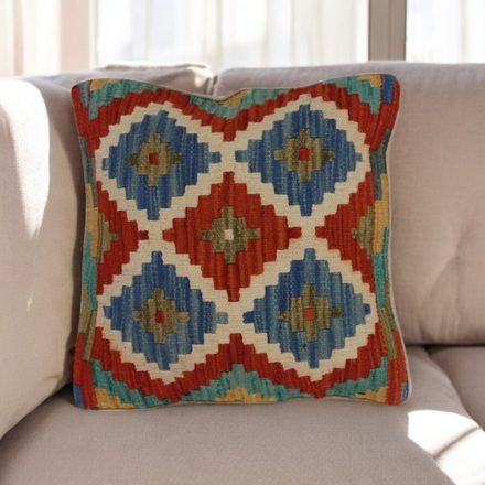 Kilim dekorativna blazina 45x45 ročno tkani prevleka za vzglavnik