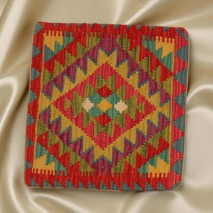 Afghan Kilim prevleka za blazino 45x45 ročno tkana blazina