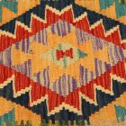 Kilim dekorativna blazina 45x45 ročno tkani prevleka za vzglavnik