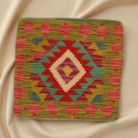   Kilim dekorativna blazina 45x45 ročno tkani prevleka za vzglavnik