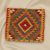 Kilim dekorativna blazina 45x45 ročno tkani prevleka za vzglavnik