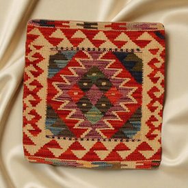   Kilim dekorativna blazina 45x45 ročno tkani prevleka za vzglavnik