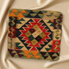 Blazina Kilim 45x45 ročno tkana prevleka za blazino