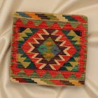 Blazina Kilim 45x45 ročno tkana prevleka za blazino