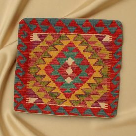 Blazina Kilim 45x45 ročno tkana prevleka za blazino