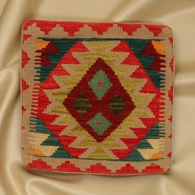 Blazina Kilim 45x45 ročno tkana prevleka za blazino