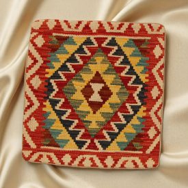 Ročno tkani blazina 45x45 Kilim prevleka za vzglavnik
