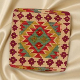 Ročno tkani blazina 45x45 Kilim prevleka za vzglavnik