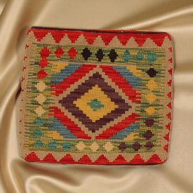 Ročno tkani blazina 45x45 Kilim prevleka za vzglavnik