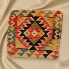 Ročno tkana prevleka za blazino 45x45 Kilim dekorativna blazina