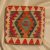 Ročno tkana prevleka za blazino 45x45 Kilim dekorativna blazina