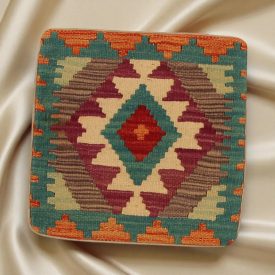 Ročno tkana prevleka za blazino 45x45 Kilim dekorativna blazina
