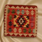 Orientalska blazina Kilim 40x40 ročno tkana prevleka za vzglavnik