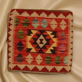   Orientalska blazina Kilim 40x40 ročno tkana prevleka za vzglavnik
