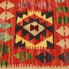 Orientalska blazina Kilim 40x40 ročno tkana prevleka za vzglavnik