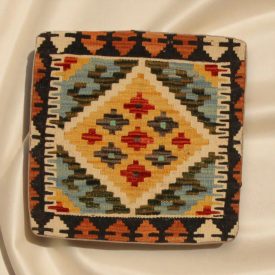   Orientalska blazina Kilim 40x40 ročno tkana prevleka za vzglavnik