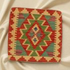 Orientalska blazina Kilim 40x40 ročno tkana prevleka za vzglavnik
