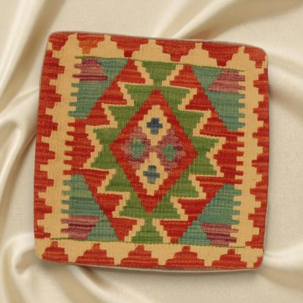 Orientalska blazina Kilim 40x40 ročno tkana prevleka za vzglavnik