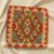 Orientalska blazina Kilim 40x40 ročno tkana prevleka za vzglavnik