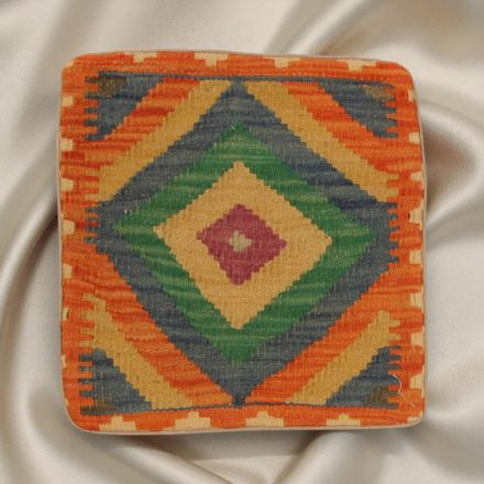 Orientalska blazina Kilim 40x40 ročno tkana prevleka za vzglavnik