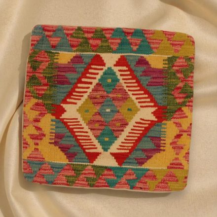 Orientalska blazina Kilim 40x40 ročno tkana prevleka za vzglavnik