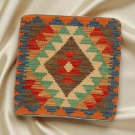   Orientalska blazina Kilim 40x40 ročno tkana prevleka za vzglavnik