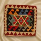 Ročno tkana prevleka za blazino Kilim 45x45 afgan dekorativna blazina