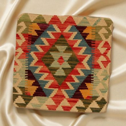Ročno tkana prevleka za blazino Kilim 45x45 afgan dekorativna blazina