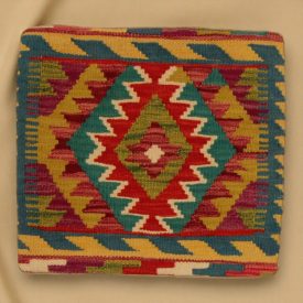 Ročno tkana prevleka za blazino Kilim 45x45 afgan dekorativna blazina