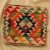 Ročno tkana prevleka za blazino Kilim 45x45 afgan dekorativna blazina