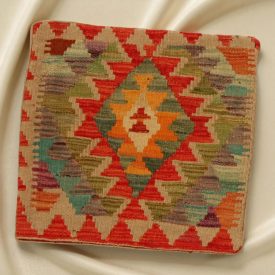   Ročno tkana prevleka za blazino Kilim 45x45 afgan dekorativna blazina