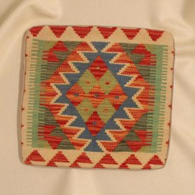 Ročno tkana prevleka za blazino Kilim 45x45 afgan dekorativna blazina