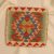 Ročno tkana prevleka za blazino Kilim 45x45 afgan dekorativna blazina