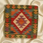Kilim dekorativna blazina 45x45 ročno tkani prevleka za vzglavnik