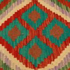 Kilim dekorativna blazina 45x45 ročno tkani prevleka za vzglavnik