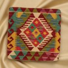 Kilim dekorativna blazina 45x45 ročno tkani prevleka za vzglavnik