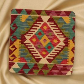   Kilim dekorativna blazina 45x45 ročno tkani prevleka za vzglavnik