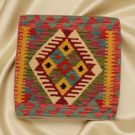 Kilim dekorativna blazina 45x45 ročno tkani prevleka za vzglavnik