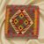 Kilim dekorativna blazina 45x45 ročno tkani prevleka za vzglavnik