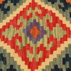 Kilim dekorativna blazina 45x45 ročno tkani prevleka za vzglavnik