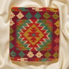 Kilim dekorativna blazina 45x45 ročno tkani prevleka za vzglavnik