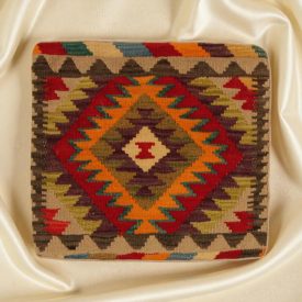   Kilim dekorativna blazina 45x45 ročno tkani prevleka za vzglavnik
