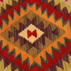 Kilim dekorativna blazina 45x45 ročno tkani prevleka za vzglavnik