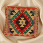 Kilim dekorativna blazina 45x45 ročno tkani prevleka za vzglavnik